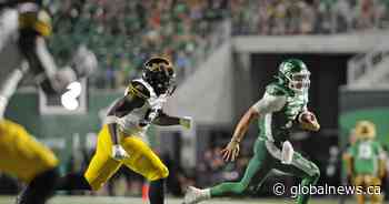 Roughriders look for steady effort against Ticats after wild Week 1 win