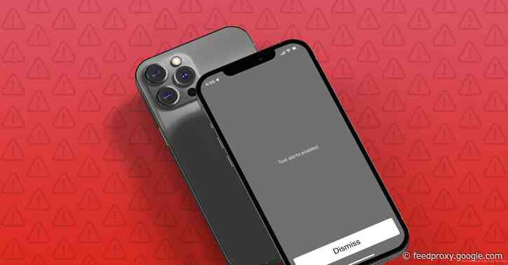 Here’s why you didn’t get the test emergency alerts on your iPhone