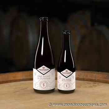 Blind Enthusiasm Brewing and Twin Sails Brewing Releasing One Night in Dunham Mixed Fermentation Ale - Canadian Beer News