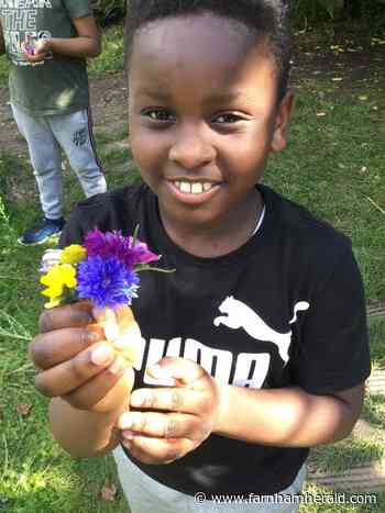 London children get time out in nature at Farnham well-being garden - Farnham Herald