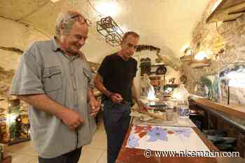 Ce maître verrier est venu à Cannes transmettre son savoir traditionnel de création de vitraux