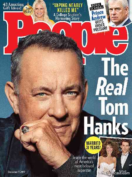Tom Hanks – apples can fall far from the tree