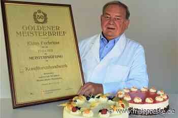 50 Jahre Konditormeister in Reichenbach und immer noch aktiv - Freie Presse