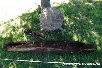 Kanalbau: Archäologen stoßen auf historische Wasserleitung - Freie Presse