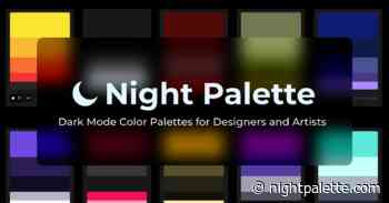 Night Palette - Dark mode color palettes for designers and artists