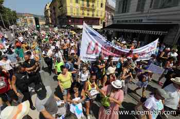 Des milliers de manifestants de nouveau mobilisés contre le pass sanitaire dans les rues de Nice