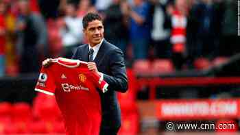 Manchester United signs Raphaël Varane; thumps Leeds United as Bruno Fernandes scores hat-trick