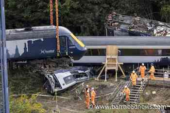 Minute's silence held to mark one year since Stonehaven rail disaster - Barrhead News