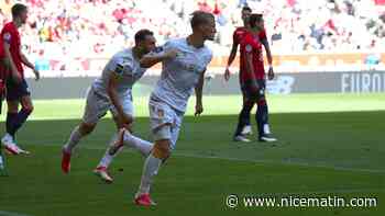L'OGC Nice mène 3-0 à Lille à la pause