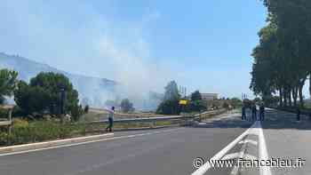Incendie derrière le centre commercial Lingostière à Nice, la ville porte plainte - France Bleu