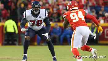 Houston Texans place offensive tackles Laremy Tunsil, Tytus Howard, Roderick Johnson on COVID-19 list - ESPN