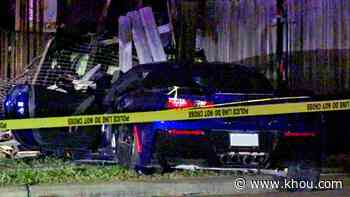 Driver found fatally shot after Corvette crash on Houston’s north side - KHOU.com