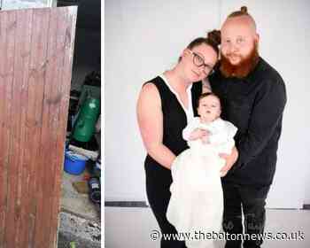 Dad-of-one's warning after facing down whispering burglars - The Bolton News