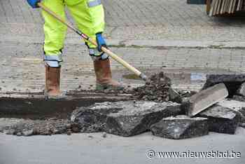 Werken in Leiweg, Rijkehoek en Kleinveld - Het Nieuwsblad