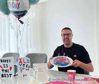 Bolton's Paddy McGuinness shares heartwarming birthday moment