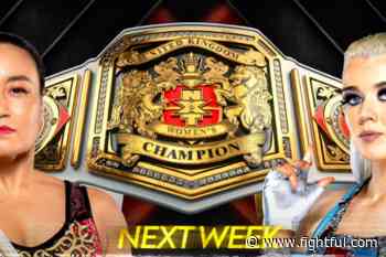 NXT UK Women's Title Match Added To 8/19 Card, 'Knockout Or Submission Only' Bout Set For 8/26 - Fightful