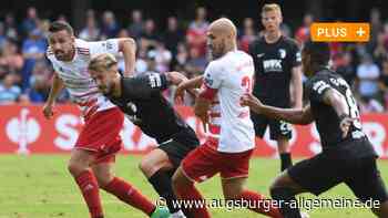 Warum FCA-Neuzugang Dorsch mit seiner Leistung unzufrieden ist - Augsburger Allgemeine