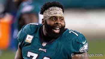 Agent: Bears adding longtime Eagles OT Peters