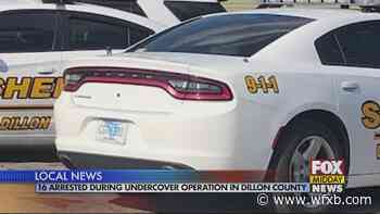 16 People Charged During Undercover Operation in Dillon County - WFXB