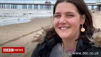 Long Covid survivor's Blackpool beach trip after learning to walk