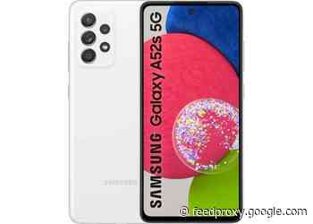 Samsung Galaxy A52s 5G leaked