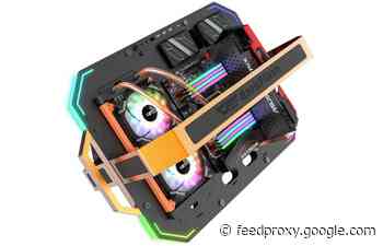Unique Blade-X PC open chassis case created by darkFlash