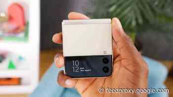 Samsung Galaxy Z Flip 3 in action (Video)