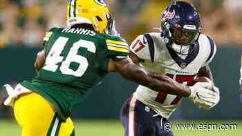 Texans' Miller dislocates shoulder, will have MRI