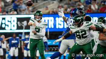 Jets' Wilson passes first test with efficient outing
