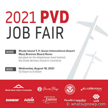Rhode Island Airport Corporation will host a job fair at Rhode Island T. F. Green International Airport on August 18 - What'sUpNewp