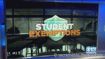 Dozens Of Students Go Maskless With Medical Exemption From One Roseville Doctor - CBS Sacramento