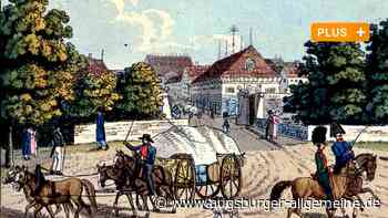 Wie die Augsburger Hallstraße vom Klostergarten zur  Verkehrsachse wurde