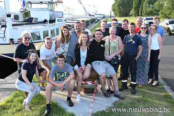 Schippers Olivier en Laurence stappen in huwelijksbootje