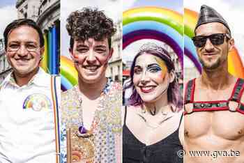 Ook zonder parade bouwt Antwerp Pride kleurrijk feestje: vier deelnemers vertellen waarom dat zo belangrijk is - Gazet van Antwerpen