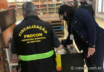 Procon recolhe produtos vencidos em mercados de Imbituba, no Sul de SC - ND Mais