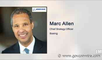Boeing, AE Industrial Partners Establish Aerospace Venture Fund; Marc Allen Quoted - GovCon Wire