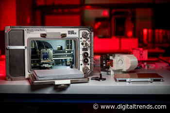 NASA is testing a 3D printer that uses moon dust to print in space