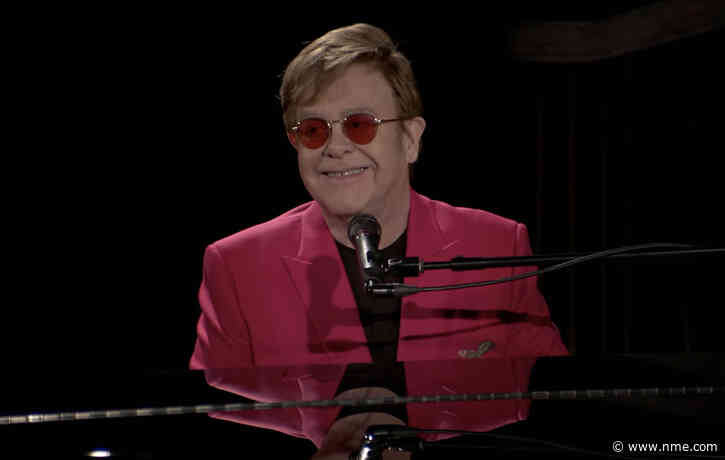 Watch Elton John surprise restaurant with performance of Dua Lipa collab