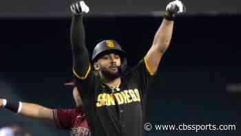 Padres' Fernando Tatis Jr. makes first career outfield start, homers in return from shoulder injury