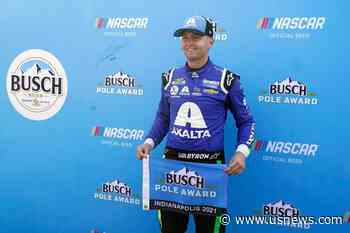Allmendinger Gets 1st Indy Win in Crash-Marred Brickyard 200