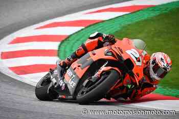 Iker Lecuona se reivindica liderando sus primeros entrenamientos libres de MotoGP bajo la lluvia - Motorpasión Moto