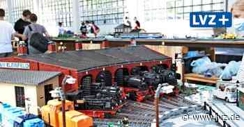 Im Schkeuditzer Straßenbahndepot entsteht Eisenbahnwelt aus Lego-Steinen - Leipziger Volkszeitung