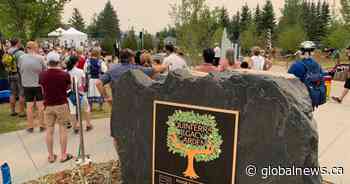 Calgary’s Quinterra Legacy Garden honouring Brentwood Five officially opens