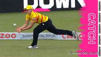 The Hundred: Watch Katherine Brunt's stunning catch for Trent Rockets against Manchester Originals