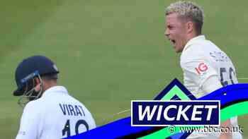England v India: 'He'll be cross about that!' - Sam Curran gets 'huge' Virat Kohli wicket