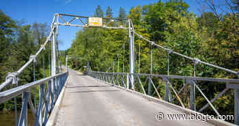 Toronto's only suspension bridge is a tiny gem hidden away in Scarborough - blogTO