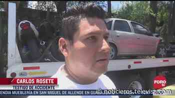 Habla testigo de accidente en la México-Cuernavaca - Noticieros Televisa