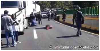 Mueren 2 motociclistas en accidente en la México Cuernavaca - Diario de Morelos