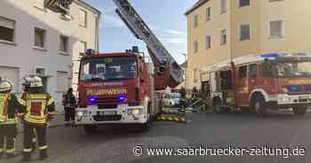 Brand am Sonntagmorgen in der Hospitalstraße Neunkirchen - Saarbrücker Zeitung