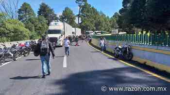Accidentes en la México-Cuernavaca: Veníamos echando carreritas”, dice motociclista en TV - La Razon